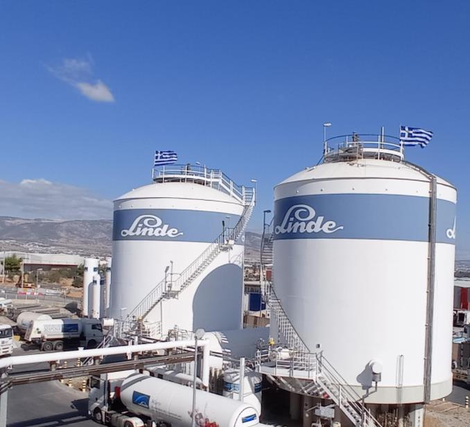 Green hydrogen production was inaugurated in Linde's Greek facilities 